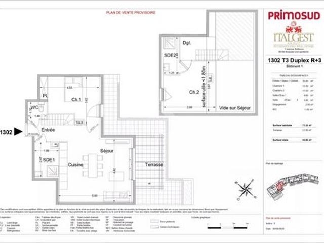 Appartement de prestige à vendre sur Roquebrune Cap Martin Alpes Maritimes