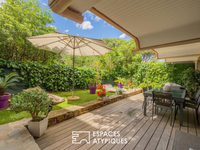 Appartement de prestige avec jardin