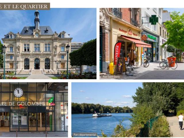 Appartement de prestige de 67 m2 en vente Colombes, France