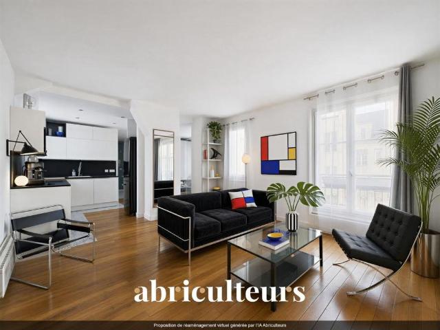 Appartement de prestige de 67 m2 en vente La Muette, Auteuil, Porte Dauphine, Paris, Île de France