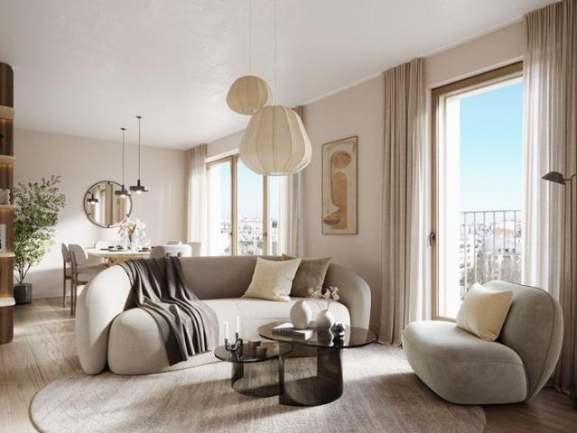 Appartement de prestige de 82 m2 en vente Belleville, Père Lachaise, Ménilmontant, France