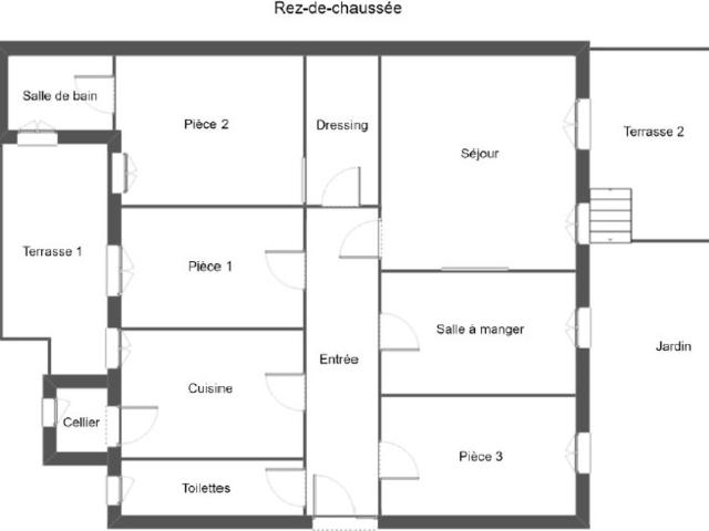 Appartement de prestige de 127 m2 en vente Strasbourg, Grand Est