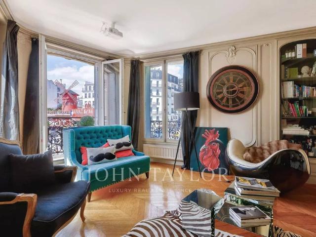 Appartement de prestige en vente Montmartre, Abbesses, Grandes Carrières, France