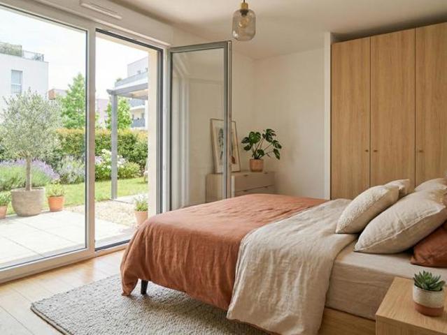Appartement deux pièces de 41 m², terrasse et jardin, avec parking – Cœur de la Cité Jardin, Le Plessis Robinson