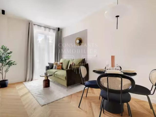 APPARTEMENT DEUX PIÈCES LUMINEUX ET ENSOLEILLÉ