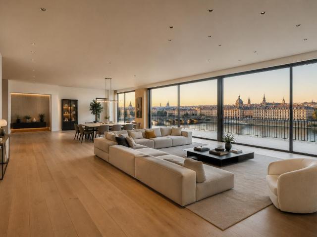 APPARTEMENT D'EXCEPTION AVEC SA TERRASSE ET SA VUE IMPRENABLE SUR LA GARONNE