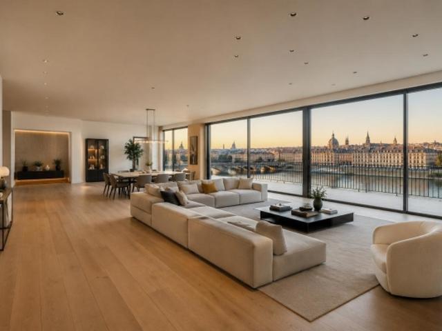 APPARTEMENT D'EXCEPTION AVEC SA TERRASSE ET SA VUE IMPRENABLE SUR LA GARONNE