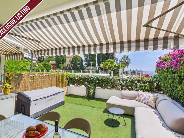 Appartement d'exception avec terrasse, vue mer et piscine –. 42m² Menton
