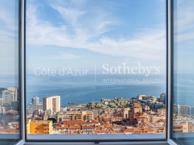 Appartement d'exception à Beausoleil, aux portes de Monaco – Vue panoramique mer