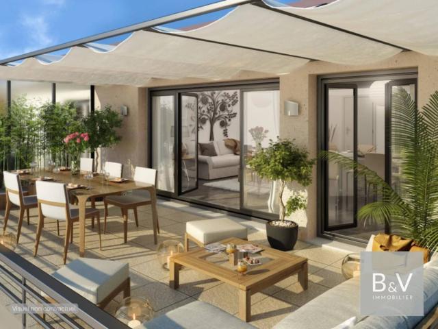Appartement d'exception de 98 m² avec vue sur la mer