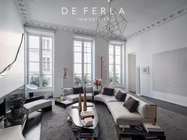 Appartement d'exception traversant Jardin du Luxembourg Paris VIème