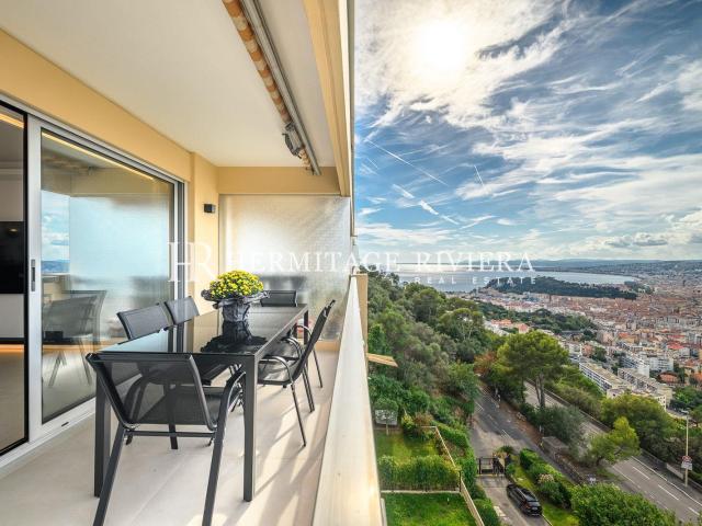 Appartement d'exception 3 Pièces Dernier étage avec vue mer 84m² Nice