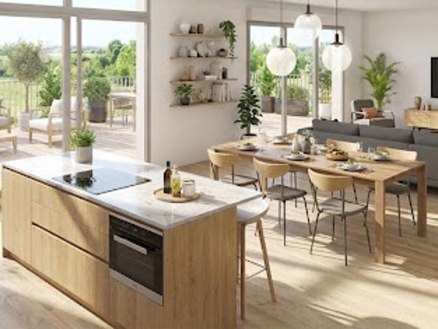 Appartement Dijon 3 pièces Dijon écoquartier Jardin des Maraîchers proche des commerces