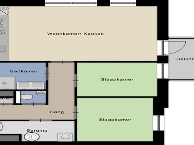 Appartement Dommelstraat in Deventer