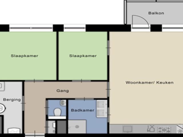 Appartement Dommelstraat in Deventer