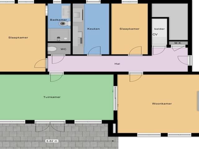 Appartement Duivelsbruglaan in Breda