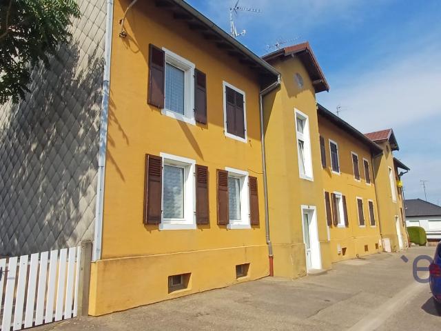 Appartement duplex 3 chambres – 70,60 m² – Cave – Jardin commun – Cernay