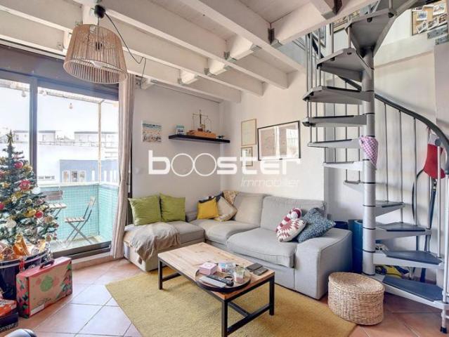 Appartement duplex 3 pièces | 74,36 m² | terrasse et balcon | Toulouse