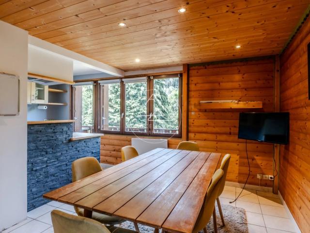 Appartement duplex 2 chambres avec mezzanine, garage et vue. 50m² Saint Jean d'Aulps