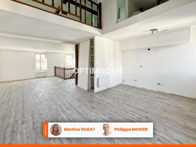 Appartement duplex, 2 pièces, à deux pas du marché couvert