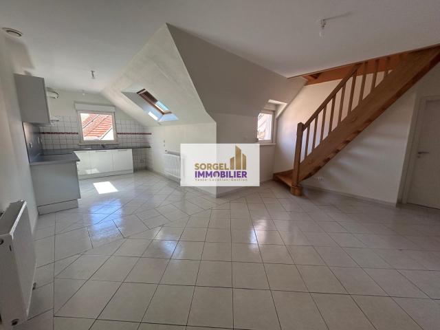 Appartement duplex 4 pièces avec terrasse NIEDERNAI
