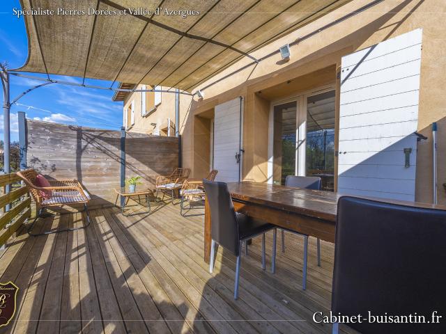 Appartement duplex avec terrasse, jardin et stationnement
