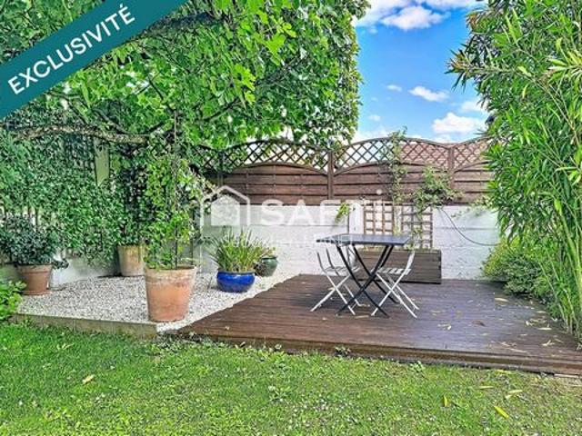Appartement duplex avec jardin privatif