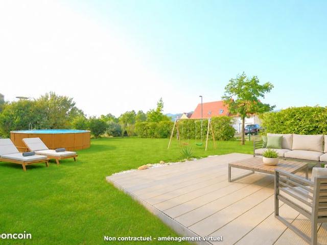 Appartement duplex jardin à Thann