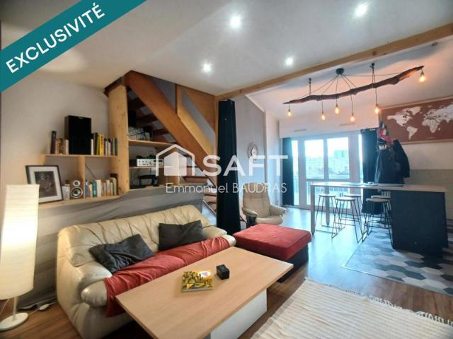 Appartement duplex lumineux