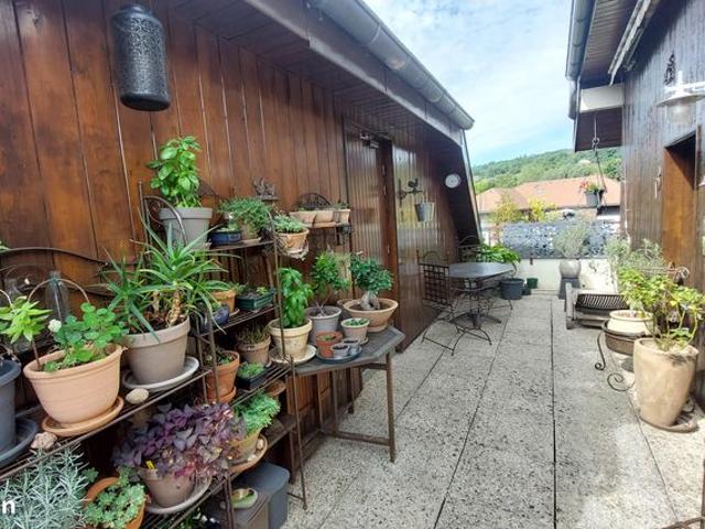 Appartement duplex lumineux | Terrasse 19 m2 | Centre ville Poisy
