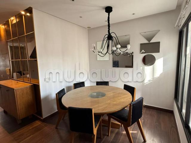 Appartement duplex meublé maarif location