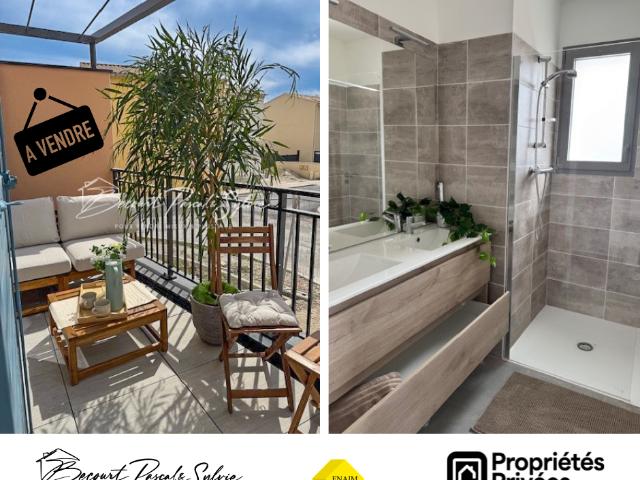 Appartement duplex Sarrians 3 pièce s 66.80 m2 terrasse 7,1 m2, 2 parkings