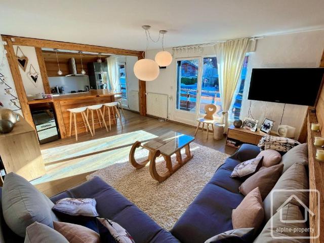 Appartement duplex spacieux au centre, 2 chambres possibil. 88m² Arâches la Frasse Les Carroz d'Arâches