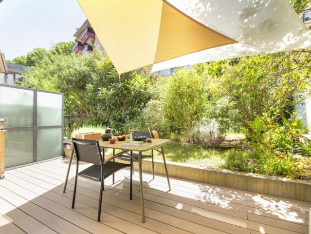APPARTEMENT DUPLEX REZ DE JARDIN T4 74M2 AVEC CELLIER ET PLA