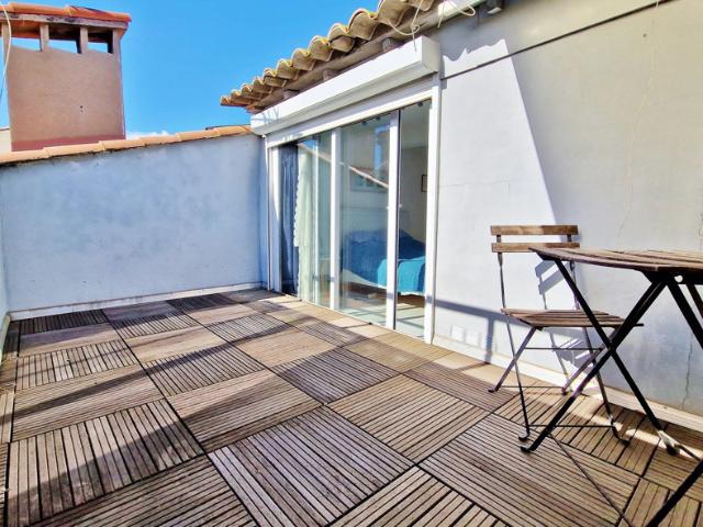 Appartement duplex T3 avec 2 terrasses