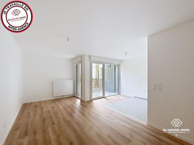 Appartement duplex T3 de 71,49 m² à Mérignac Résidence sécurisée avec ascenseur