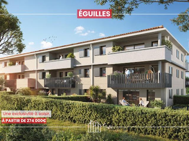 Appartement Eguilles 2 pièces LES JARDINS D'AMARIS PROX COMMODITÉS