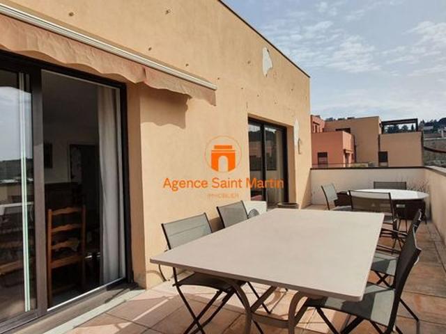 Appartement en toit terrasse quartier Saint martin Montelimar