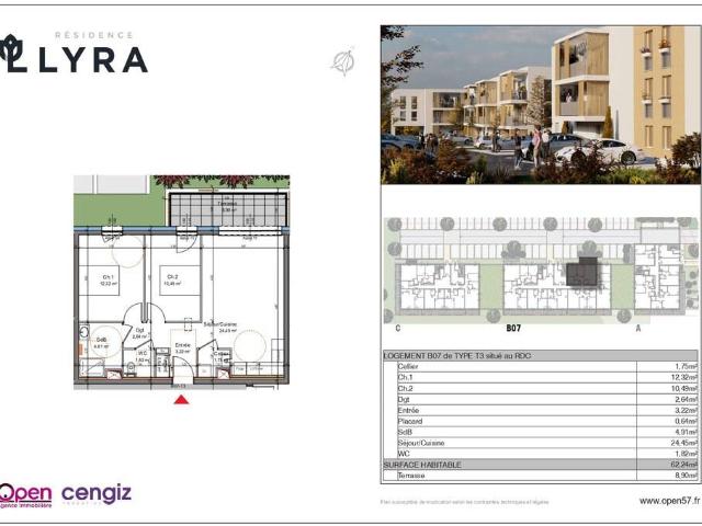 Appartement en Vente à Mexy