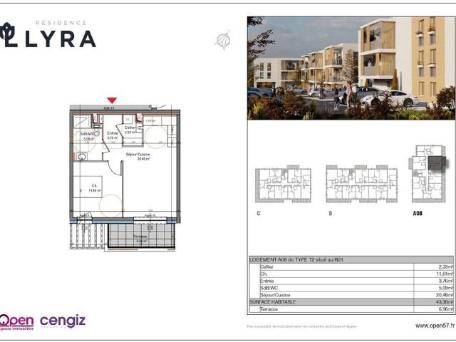 Appartement en Vente à Mexy