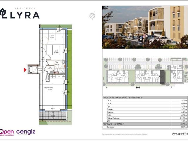 Appartement en Vente à Mexy