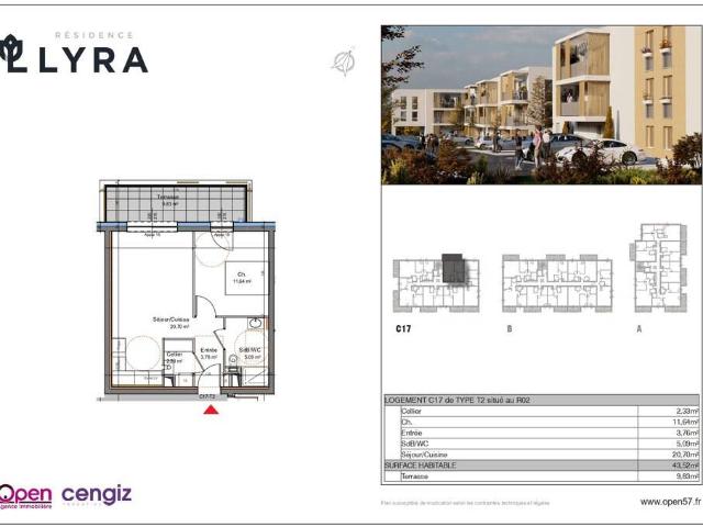 Appartement en Vente à Mexy