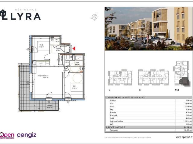 Appartement en Vente à Mexy