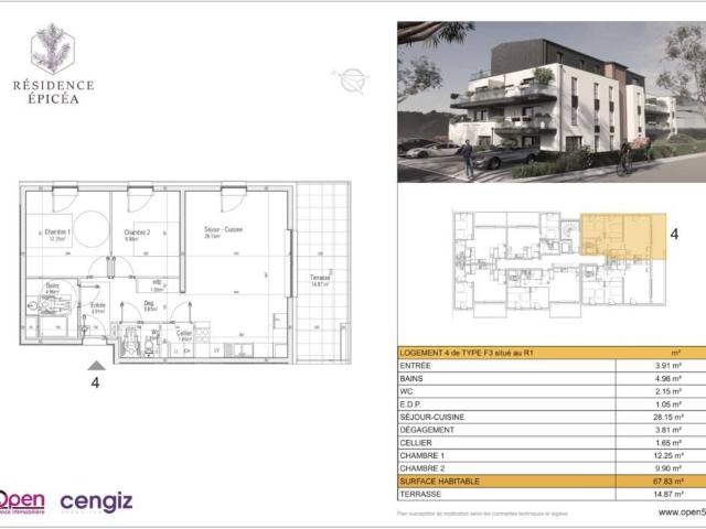 Appartement en Vente à Aumetz