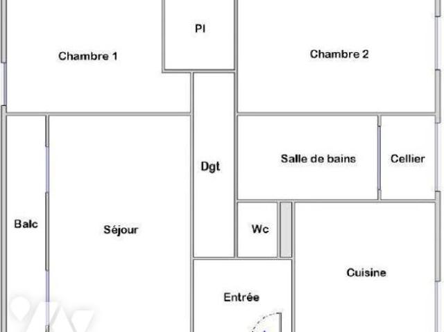 Appartement en vente à Brest, Bretagne, 96470€