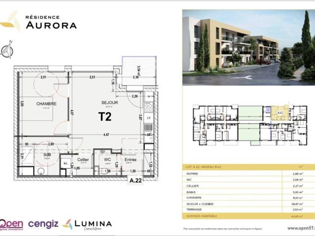 Appartement en Vente à Cosnes et Romain