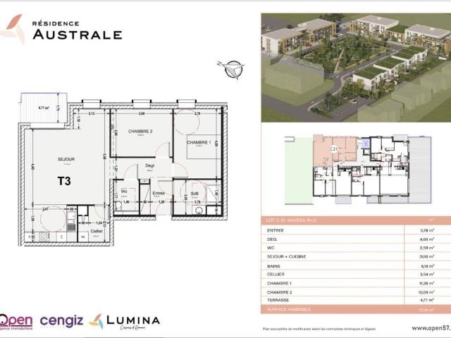 Appartement en Vente à Cosnes et Romain