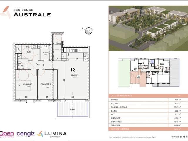 Appartement en Vente à Cosnes et Romain