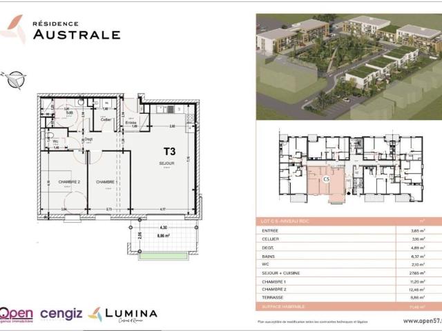 Appartement en Vente à Cosnes et Romain