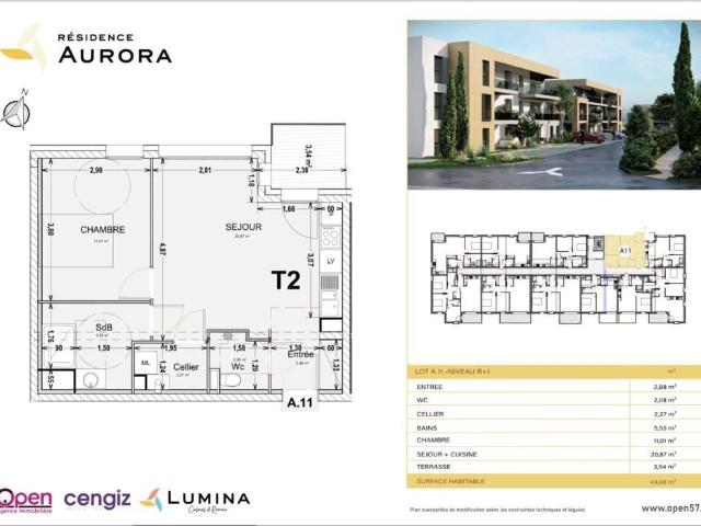 Appartement en Vente à Cosnes et Romain